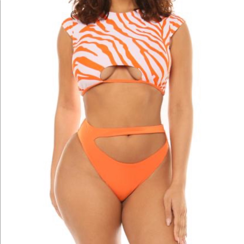 Pier Perfection Set-Orange Zebra